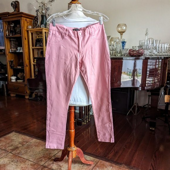 Shinestar pink stretch pants/leggings.   Sz XL - Picture 1 of 13